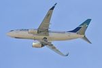 C-GWBJ @ KPSP - WestJet Boeing 737-7CT, C-GWBJ an approach to 31L at PSP - by Mark Kalfas