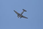 N103NA @ KPSP - Douglas DC-3C-S1C3G, N103NA over Palm Springs enroute to Riverside - by Mark Kalfas