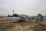 F-AZXZ @ LFOA - Yakovlev Yak-3UA Replica, Parked, Avord Air Base 702 (LFOA) Open day 2016 - by Yves-Q