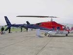 OY-HIG @ EGSU - OY-HIG 2004 Bell 222B Helitech Duxford - by PhilR