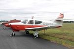 G-BMWR @ EGLK - G-BMWR 1975 Rockwell Commander 112 Blackbushe - by PhilR