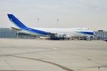 N758SA @ KORD - Southern Air Boeing 747-281F, N758SA,  acquired from NCA Nippon Cargo) on the cargo ramp ORD - by Mark Kalfas