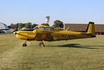 N5186K @ KOSH - Navion A - by Mark Pasqualino