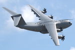 F-RBAO @ LFPM - French Air Force Airbus A400M-180 Atlas flypast at Melun Villaroche airport, France, 2022 Air Legend