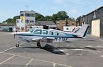 M-YTAF @ EGTF - M-YTAF 1997 Beech B36TC Bonanza Fairoaks - by PhilR