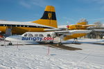 G-BEVT @ EGSU - On display in the snow at Duxford. - by Graham Reeve