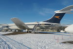 G-ASGC @ EGSU - On display in the snow at Duxford. - by Graham Reeve
