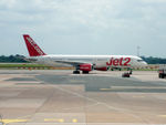 G-LSAD @ EGCC - G-LSAD 1989 Boeing 757-200 Jet2 MAN - by PhilR