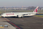 A7-BEE @ EHAM - at spl - by Ronald