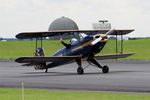 F-AZVK @ LFOA - Bucker Bu-131 Jungmann, Taxiing, Avord Air Base 702 (LFOA) Open day 2016 - by Yves-Q