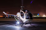 N9988F @ KLGB - Sky Knight After Dark - by Marty Kusch