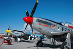 N151AF @ KLSV - Mustang row - by Topgunphotography