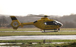 G-WPDD @ EGFH - National Grid helicopter lifting. - by Roger Winser