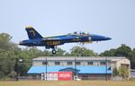 165673 @ KLAL - Super Hornet Blue Angels zx - by Florida Metal