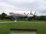 DDR-STH - Former Interflug IL-18 at the Hermeskeil Museum Germany - by Raybin