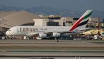 A6-EOG @ KLAX - Emirates A380 zx - by Florida Metal