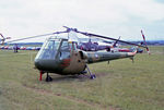 XL814 @ EVGI - XL814 1959 SARO Skeeter AOP12 AAC International Air Tatoo RAF Greenham Common 23.06.79 - by PhilR