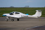 G-SADK @ EGSH - Just landed at Norwich. - by Graham Reeve