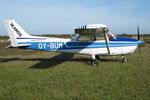 OY-BUM @ EKAT - Reims-Cessna F172M OY-BUM from Ikaros Fly seen at 
Anholt Airfield, Denmark. - by Jan Lundsteen-Jensen
