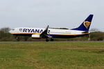 EI-DYX @ LFRB - Boeing 737-8AS, Landing rwy 25L Brest-Bretagne airport (LFRB-BES) - by Yves-Q