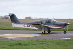 G-BXYO @ EGSH - Departing from Norwich. - by Graham Reeve