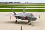 09-5001 @ KCID - Photographed from the control tower - by Glenn E. Chatfield