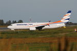 OK-TVU @ LFRB - Boeing 737-86N, Taxiing  to rwy 07R, Brest-Bretagne airport (LFRB-BES) - by Yves-Q