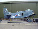 WV106 @ EGDY - WV106 1950 Douglas Skyraider AEW1 FAA museum store  Yeovilton - by PhilR