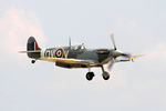 G-IBSY @ EGSU - EE602 (G-IBSY) 1942 VS Spitfire MK Vc Flying Legends Duxford - by PhilR