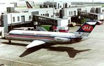 YU-AJJ @ EGLL - At London Heathrow early 1990''s - by kenvidkid