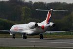 F-GRGD @ LFRB - Embraer ERJ-145EU, Taxiing rwy 07R, Brest-Bretagne airport (LFRB-BES) - by Yves-Q