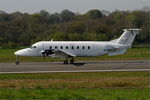 F-HBCB @ LFRB - Raytheon 1900D, Taxiing rwy 07R, Brest-Bretagne airport (LFRB-BES) - by Yves-Q
