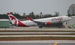 C-FIYA @ KFLL - Rouge 767-300 zx - by Florida Metal