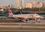 C-FJQH @ KMIA - Rouge A321 zx - by Florida Metal