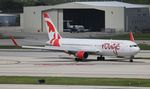 C-FMLV @ KFLL - Rouge 767-300 zx - by Florida Metal