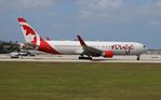 C-FMWQ @ KMIA - Rouge 767-300 zx - by Florida Metal