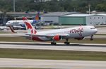 C-FMWU @ KFLL - Rouge 767-300 zx - by Florida Metal