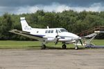 N70AA @ EGTD - N70AA 1970 Beech 70 Queen Air Dunsfold - by PhilR
