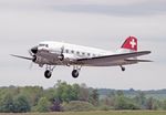 N431HM @ EGSU - N431HM (42-24133) 1943 C-47A (DC-3C) Duxford - by PhilR