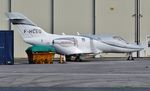F-HCEQ @ EGHH - At Technicair - by John Coates