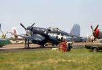 N9964Z @ KIAD - N9964Z 1943 Goodyear FG-1D Corsair CAF Transpo 72 IAD - by PhilR