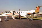 N24706 @ EGLF - N24706 1988 Embraer 120RT Brasilia Continental Express FAB - by PhilR
