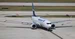 C-GRAX @ KFLL - WestJet 737-8 MAX - by Florida Metal