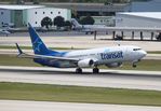 C-GTQC @ KFLL - Air Transat 737-800 zx - by Florida Metal