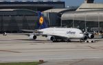 D-AIMA @ KMIA - Lufthansa A380 zx - by Florida Metal