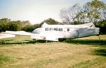 G-AMXT @ EGHN - G-AMXT 1952 DH104 Dove 6 Sandown IoW - by PhilR