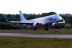 OO-TEA @ LFRB - Embraer 190LR, On final rwy 07R, Brest-Bretagne Airport (LFRB-BES) - by Yves-Q