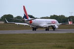 F-HBLI @ LFRB - Embraer 190LR, Landing rwy 07R, Brest-Bretagne Airport (LFRB-BES) - by Yves-Q