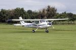 G-BAYP @ EGHP - G-BAYP 1973 Cessna 150L Popham - by PhilR
