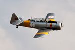 G-BGPB @ EGSU - G-BGPB '1747' 1953 CCF Harvard 4 Portuguese AF BoB 75th Anniversary Duxford - by PhilR
